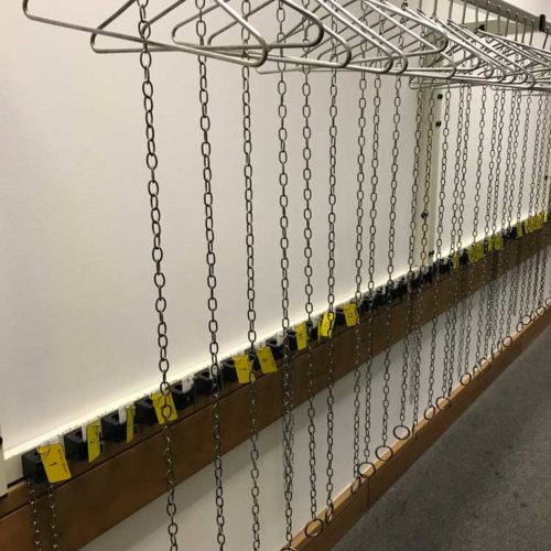 Locking Systems rail & hangers with Lokit security